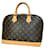 Louis Vuitton Alma Brown Cloth  ref.1409730