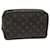 Louis Vuitton Monogram Trousse Toilette 23 Clutch Bag M47524 LV Auth tb1084 Cloth  ref.1409752