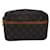 Louis Vuitton-Monogramm Compiegne 23 Kupplungstasche M.51847 LV Auth 76536 Leinwand  ref.1409828