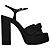 sandali plateau saint laurent new Nero