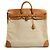 Haut à courroies Hermès Hermes 1985 Borsa da viaggio Haut a courroies HAC 50 Crudo Caramello