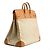 Haut à courroies Hermès Hermes 1985 Borsa da viaggio Haut a courroies HAC 50 Crudo Caramello - vista 4