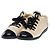 Scarpa CHANEL in Pelle Beige - 101962 - vista 3