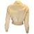 Drome Elfenbein Lammlederjacke  Beige - Ansicht 3