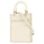 Bolso tote shopper Fendi Mini Sunshine blanco Cuero  ref.1410148