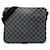 Borsa a tracolla nera Louis Vuitton Damier Graphite District MM Nero Tela  ref.1410163