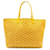 Borsa tote Goyard Goyardine Saint Louis PM gialla Giallo Pelle  ref.1410251