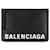 Black Balenciaga Leather Ville Logo Clutch  ref.1410253