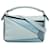 Kleine dreifarbige Puzzle-Tasche von Loewe in Blau Leder  ref.1410262