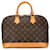 Brown Louis Vuitton Monogram Alma PM Handbag Leather  ref.1410270