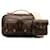 Borsa multiuso con monogramma Louis Vuitton marrone Pelle  ref.1410272