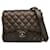 Brown Chanel Small Metallic Goatskin Rock in Rome Flap Crossbody Bag Leather  ref.1410375