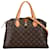 Braune Louis Vuitton Monogramm Rivoli MM Umhängetasche  Leder  ref.1410444