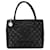 Borsa tote medaglione caviale Chanel nera Nero Pelle  ref.1410476