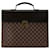 Bolso de negocios marrón Louis Vuitton Damier Ebene Altona PM Castaño Cuero  ref.1410563