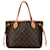 Bolsa Tote Louis Vuitton Monograma Neverfull PM Marrom Couro  ref.1410578