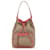 Bow Tan Prada Canapa Logo Bucket Bag Camel Leather  ref.1410610