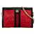 Borsa a tracolla Gucci piccola con catena Ophidia in pelle scamosciata rossa Rosso  ref.1410613