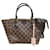 Borsa Louis Vuitton Damier Ebene Caissa PM marrone Pelle  ref.1410647