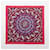 Hermès Carré 90 "Plumes II" 100% Silk Scarf Dark red  ref.1410701