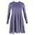 Max Mara Mini-robe à manches longues en polyester violet  ref.1410719