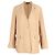 Joseph Jace Blazer aus zerknittertem Mattsatin in Kamelacetat Gelb