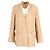 Joseph Jace Blazer aus zerknittertem Mattsatin in Kamelacetat Gelb - Ansicht 4