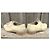 Derbies Stuart Weitzman Starstudded Crème Raphia et Cuir - vue 7