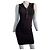 Vestido mini sin mangas Trever de mezcla de lino negro Iro