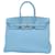 Hermès Birkin 35 Azul Cuero  ref.1411195