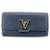 Louis Vuitton Capucines Azul marino Cuero  ref.1411212