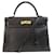 Hermès Kelly 32 Cuir Noir  ref.1411303