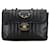 Borsa a spalla Chanel Mademoiselle Coco Mark Double Flap in pelle di agnello nera in ottime condizioni Nero  ref.1411366