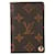 Étui à cartes Monogram Louis Vuitton M60937 en PVC marron en très bon état Plastique  ref.1411406