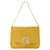 Fendi Mamma Baguette Cuir Jaune  ref.1411530