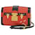 Baúl Louis Vuitton Roja Cuero  ref.1411539