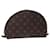 LOUIS VUITTON Monograma Trousse Demi Ronde Cosmetic Pouch M47520 Autenticação de LV 76034 Lona  ref.1411594