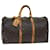 Louis Vuitton Monogram Keepall 50 Boston Bag M41426 LV Auth 75917 Cloth  ref.1411597