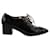 Chanel stringate in pelle Nero