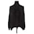 Balenciaga Silk wrap blouse Black  ref.1411806