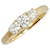 & Other Stories K18YG Yellow Gold Diamond Ring 0.40ct 0.38ct Size 17 in Great Condition Golden Metal  ref.1411919