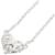 & Other Stories Collier LuxUness Platinum Diamond Heart Collier en métal en excellent état Argenté  ref.1411929