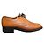 Autre Marque Scarpe Derby Savile Row in pelle marrone chiaro
