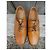 Autre Marque Scarpe Derby Savile Row in pelle marrone chiaro - vista 4