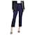 Hermès Blue high-rise wool trousers - size UK 12  ref.1412062