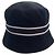 Cappello a secchiello Chanel Black Sport Line CC Logo Y2K Nero