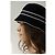 Cappello a secchiello Chanel Black Sport Line CC Logo Y2K Nero - vista 3