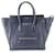 Luggage Céline Equipaje Azul marino Cuero  ref.1412085