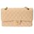 Classique Chanel Timeless Cuir Beige  ref.1412228