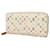 Louis Vuitton Portefeuille zippy White Cloth  ref.1412305